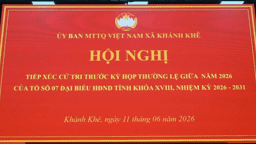 Tổ Đại biểu số 7 Hội đồng Nhân dân tỉnh Lạng Sơn khóa XVIII, nhiệm kỳ 2026 - 2031 tiếp xúc cử tri trước Kỳ họp thường lệ giữa năm 2026 tại xã Khánh Khê
